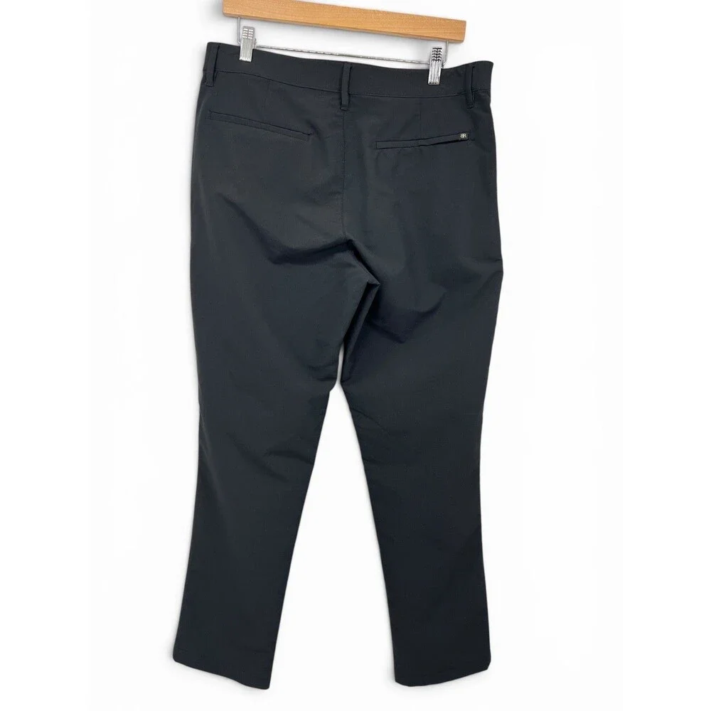 Banana Republic Men's Size 33x30 Chino Pants Slim Core Temp Black